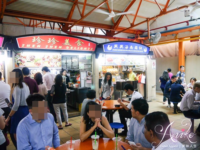【新加坡自由行】5天4夜新加坡自由行。天天海南雞飯。麥士威熟食中心裡每桌必點人氣美食！