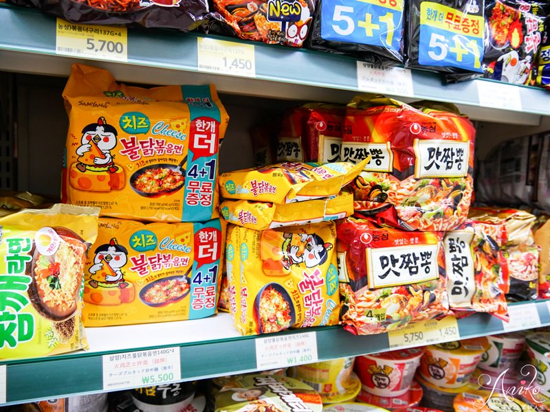 【韓國首爾景點】明洞哈莫妮超市。2019最熱門的韓國零食伴手禮！滿5萬韓元還可免費直送飯店