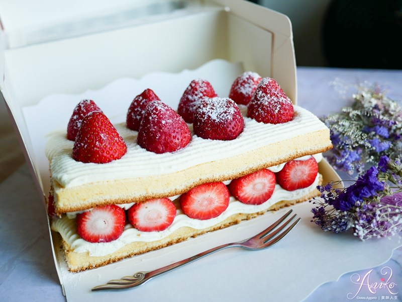 【台北美食】士林宣原蛋糕專賣店。台北最搶手人氣限量草莓蛋糕～手刀凌晨排隊！每年就等這一味