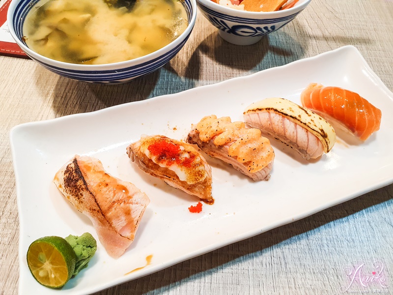【永和美食】千壽司。在地人帶路才知道！高CP值日本料理～隱藏版菜單鮭魚五重奏美味必嚐