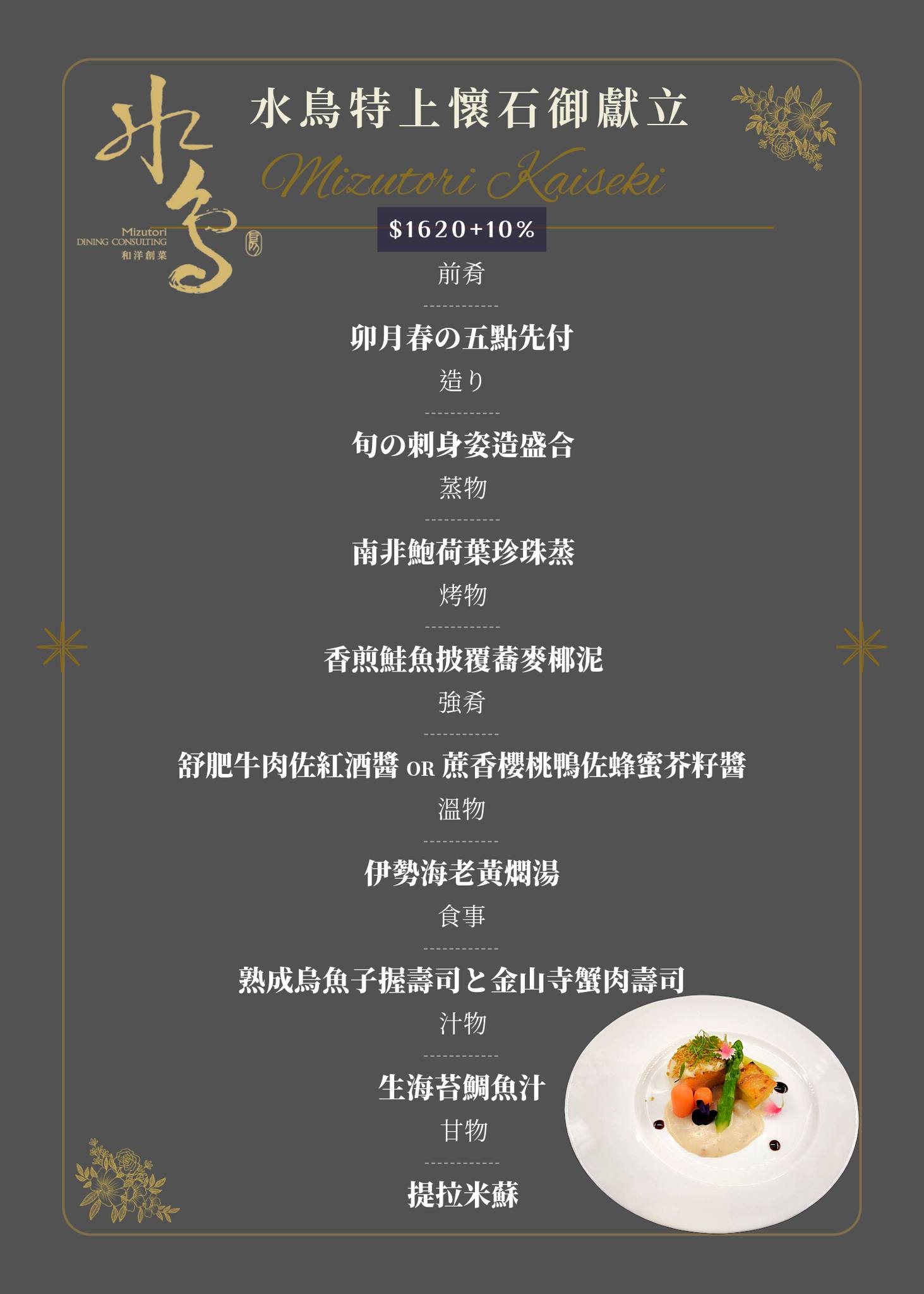 【台南美食】水鳥和洋創作料理府城店。東區美食創意日式和風料理~必點創意米香蝦！過節聚餐首選