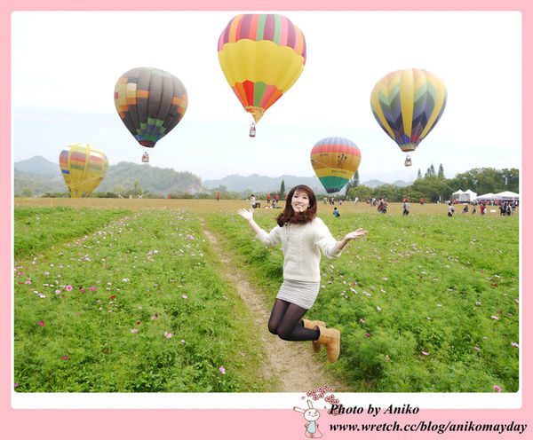 【台南旅遊】走馬瀨農場熱氣球嘉年華。今年寒假就醬玩～來台南搭熱氣球就對了！