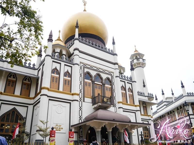 【新加坡自由行】5天4夜新加坡自由行~蘇丹回教堂。新加坡最壯麗的古老清真寺