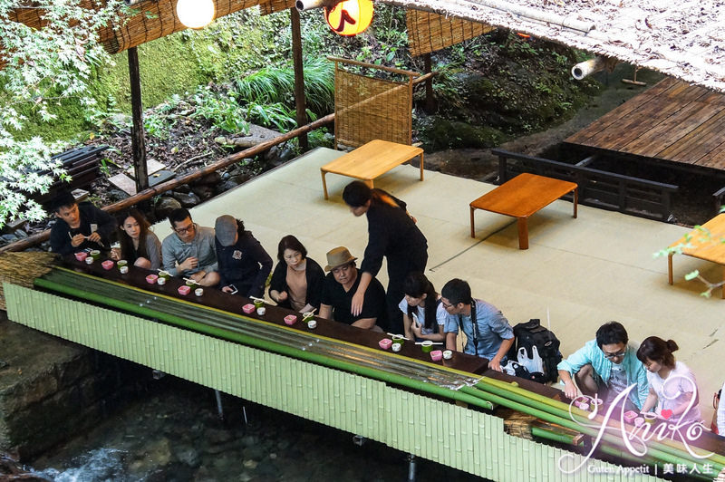【2016❤京都】京都郊區的貴船神社+流水麵。路途遙遠但不來體驗絕對可惜的川床流水麵